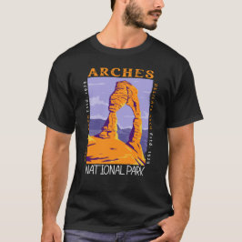 Camiseta Parque nacional Arches Delicate Arch Vintage