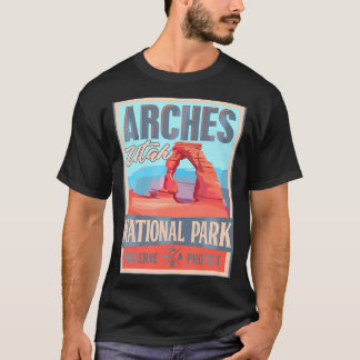 Camiseta Parque nacional Arches Moab Utah Vintage T-Shirt