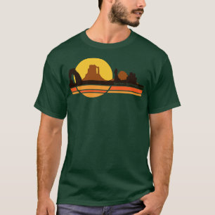 Camiseta Parque nacional Arches Recordatorio de los años 70