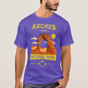 Camiseta Parque Nacional Arches T Delicate Arch Vintage