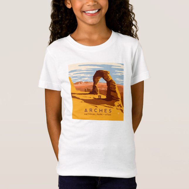 Camiseta Parque nacional Arches | Utah (Anverso)