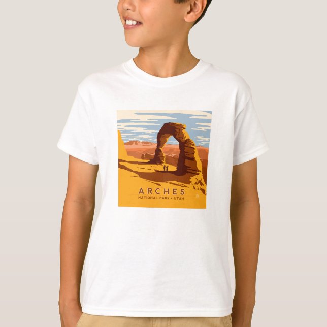 Camiseta Parque nacional Arches | Utah (Anverso)