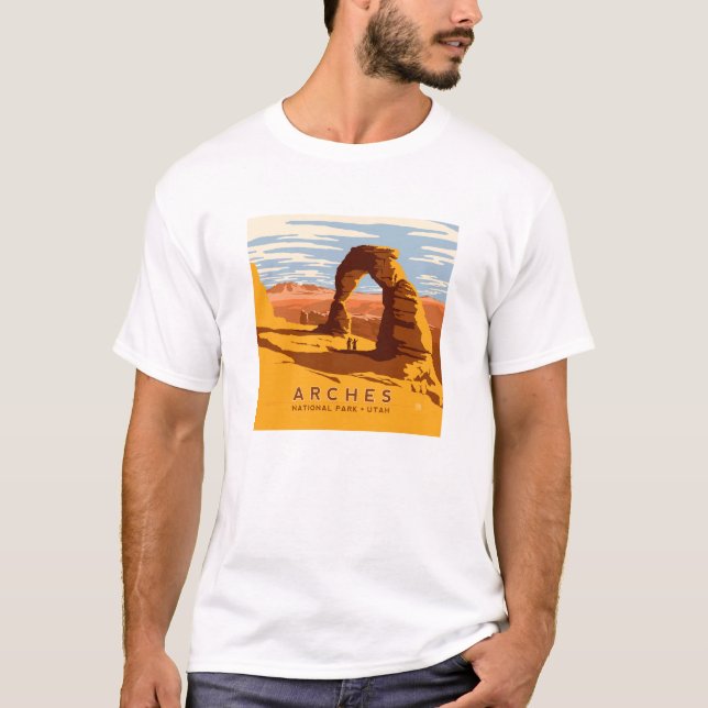 Camiseta Parque nacional Arches | Utah (Anverso)