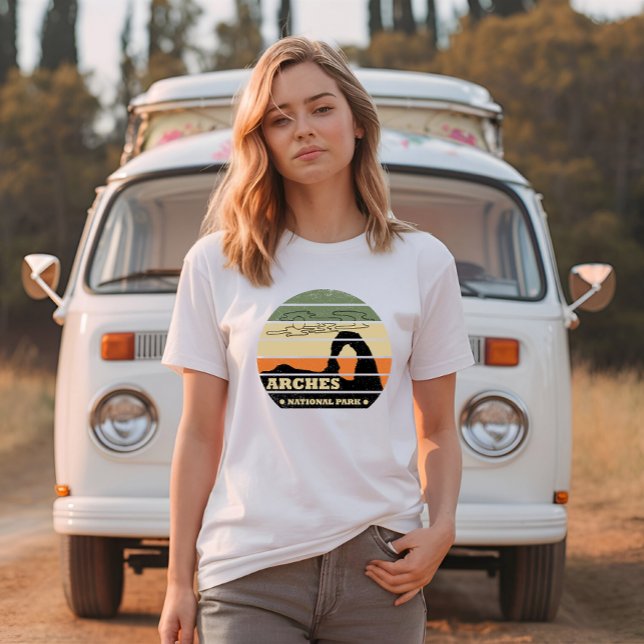 Camiseta Parque nacional Arches Utah Delicate Arch vintage (Subido por el creador)