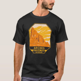 Camiseta Parque Nacional Arches Utah La Viñeta Orgánica
