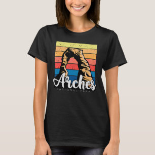 Camiseta Parque nacional Arcos Cañón Moab Camping Hiki