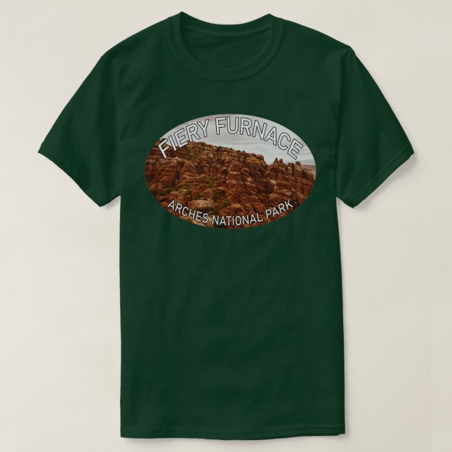 Camiseta Parque nacional Arcos de Fiery Furnace (Diseño del anverso)
