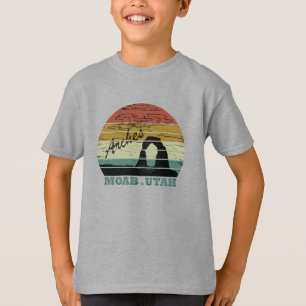 Camiseta Parque nacional Arcos de la puesta de sol de Moab 