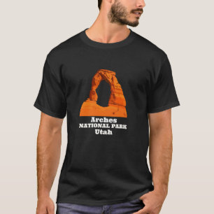Camiseta Parque Nacional Arcos Utah Moab Rocas Recuerdo Vin