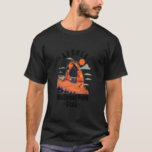Camiseta Parque Nacional Arcos Utah Moab Rocas Recuerdo Vin