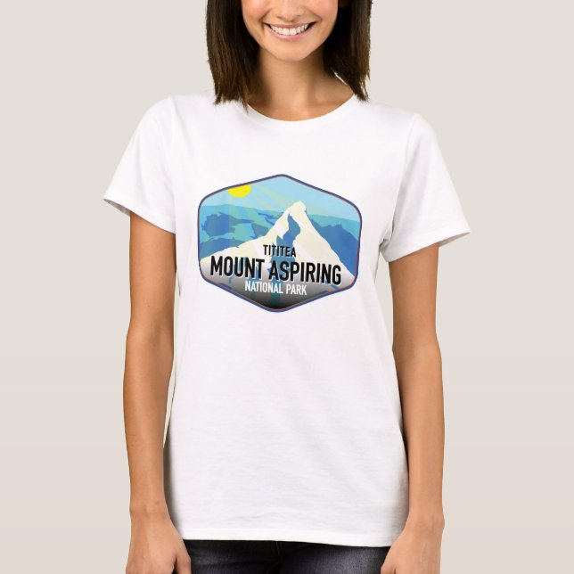 Camiseta Parque nacional Aspirante del Monte Tititea (Anverso)