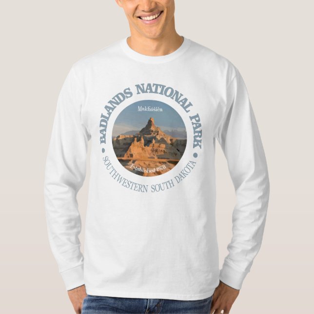 Camiseta Parque nacional Badlands (Anverso)