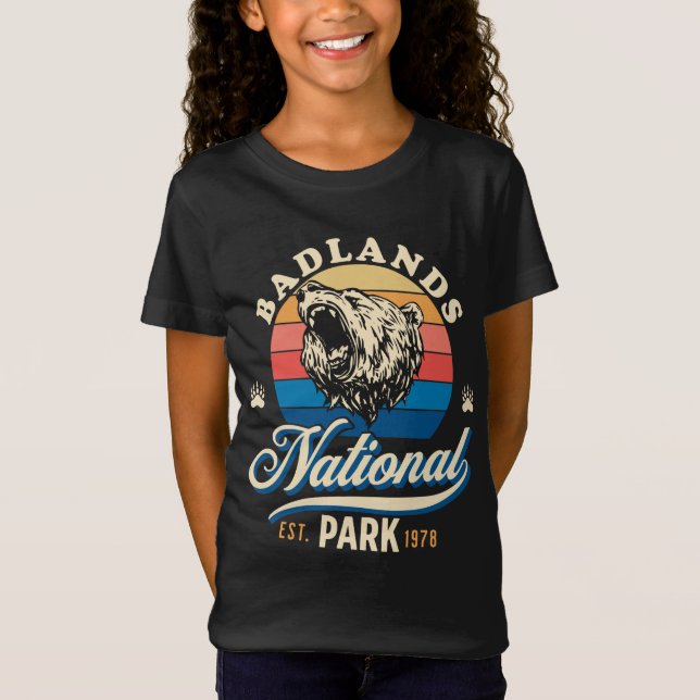 Camiseta Parque nacional Badlands (Anverso)