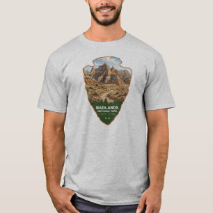 Camiseta Parque Nacional Badlands Arrowhead