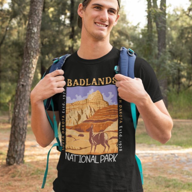 Camiseta Parque nacional Badlands Dakota del Sur (Subido por el creador)