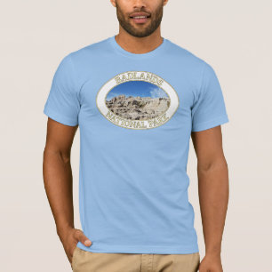 Camiseta Parque nacional Badlands en Dakota del Sur