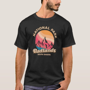 Camiseta Parque nacional Badlands Estados Unidos