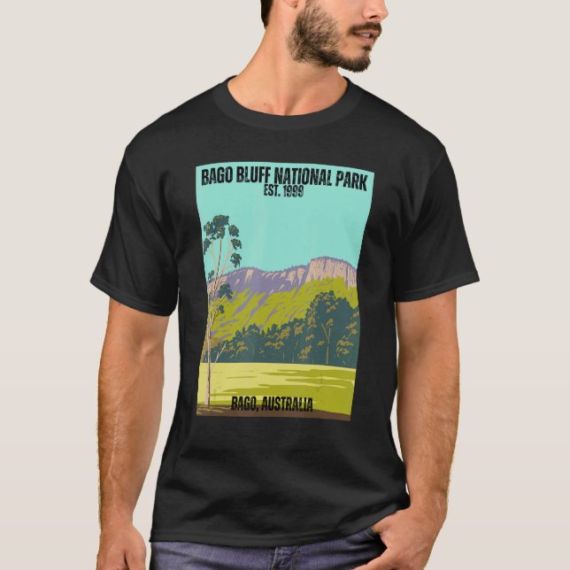 Camiseta Parque nacional Bago Bluff Lover Australia Souveni (Anverso)