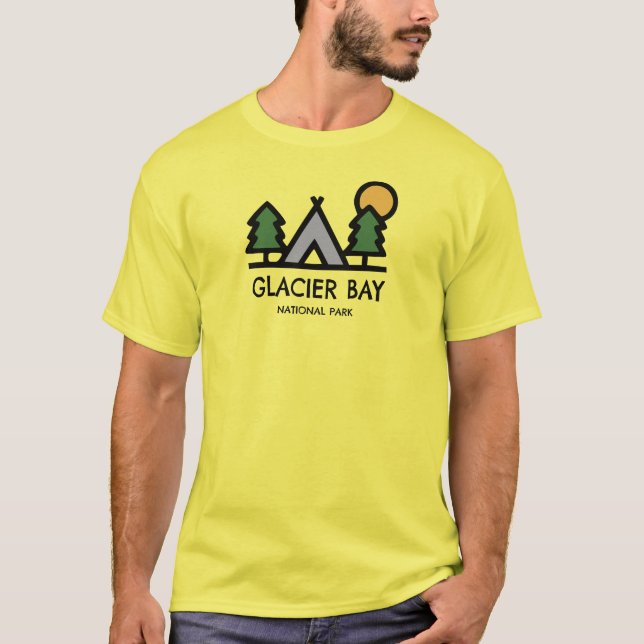 Camiseta Parque Nacional Bahía de los Glaciares (Anverso)