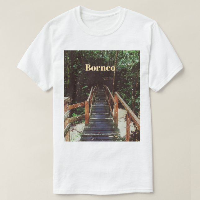 Camiseta Parque Nacional Bako - Borneo (Diseño del anverso)