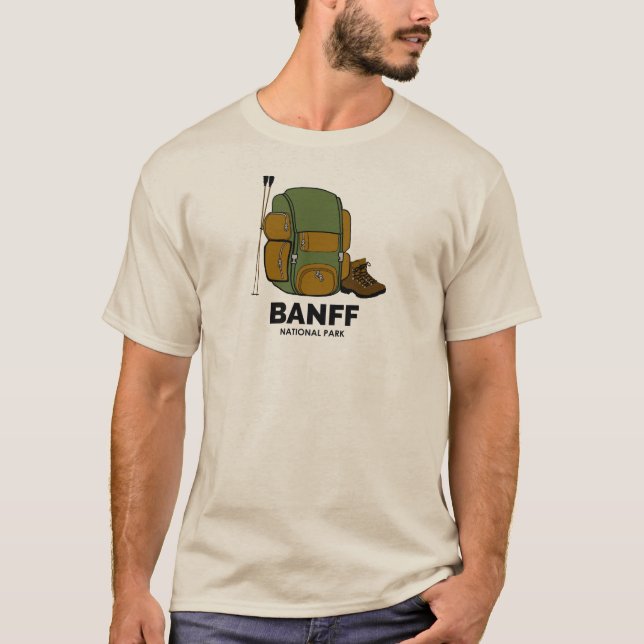 Camiseta Parque nacional Banff (Anverso)