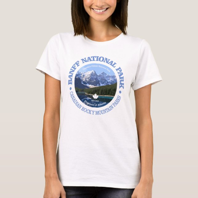 Camiseta Parque nacional Banff (C) (Anverso)