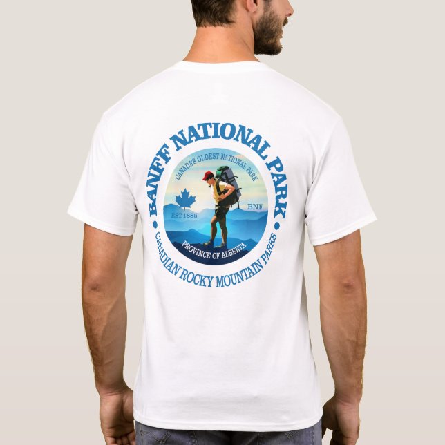 Camiseta Parque nacional Banff (C) (Reverso)