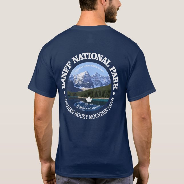 Camiseta Parque nacional Banff (C) (Reverso)