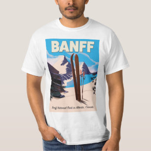 Camiseta Parque nacional Banff en Alberta, Canadá.