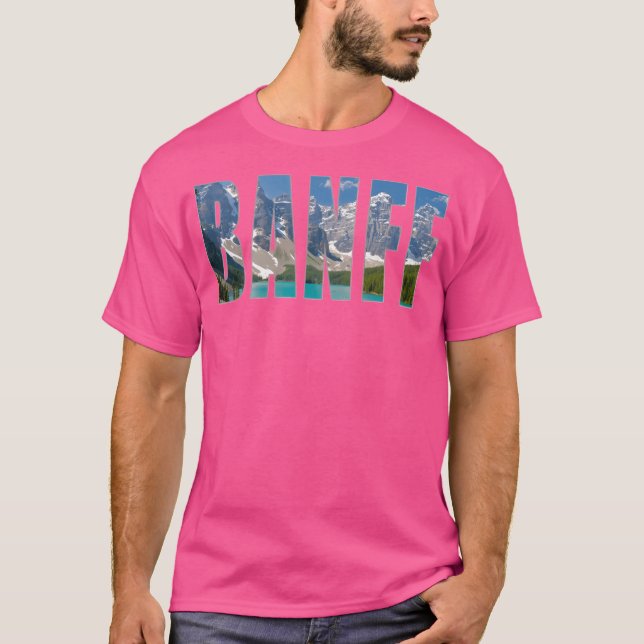 Camiseta Parque nacional Banff Lago Louise (Anverso)