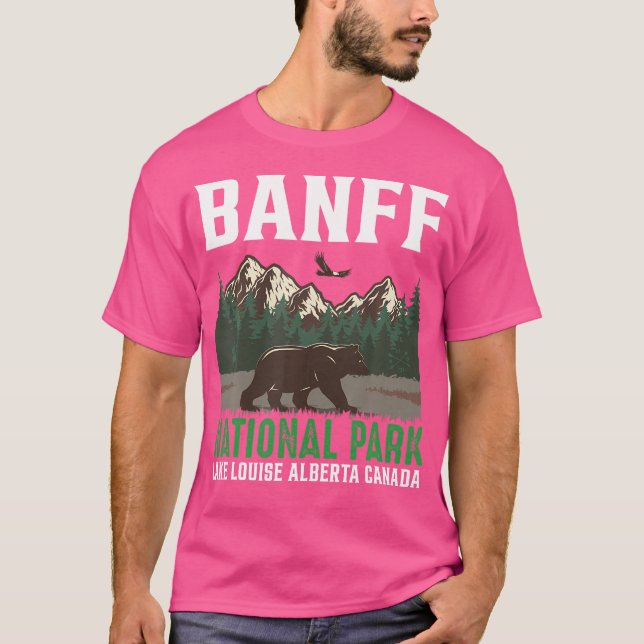 Camiseta Parque nacional Banff Lago Louise Alberta Canadá H (Anverso)