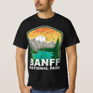 Camiseta Parque nacional Banff Lago Louise Canada Vintage