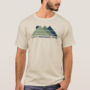 Camiseta Parque nacional Banff Mountain Sun