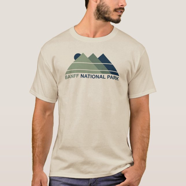 Camiseta Parque nacional Banff Mountain Sun (Anverso)