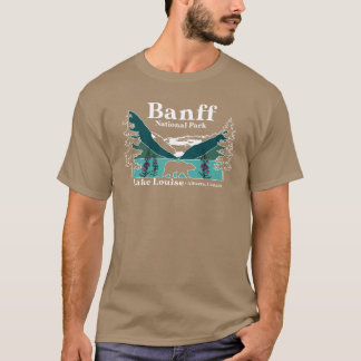 Camiseta Parque Nacional Banff retro