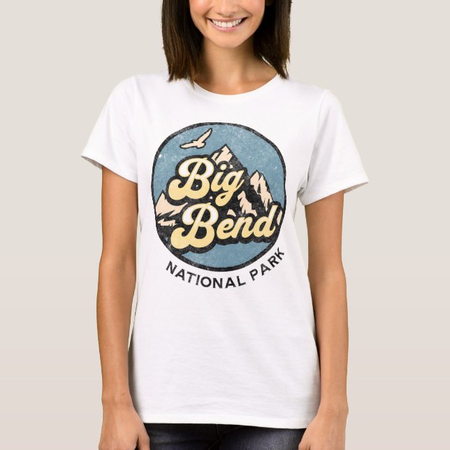 Camiseta Parque nacional Big Bend (Anverso)