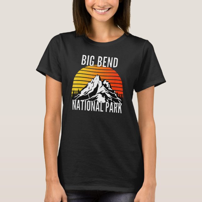 Camiseta Parque nacional Big Bend (Anverso)