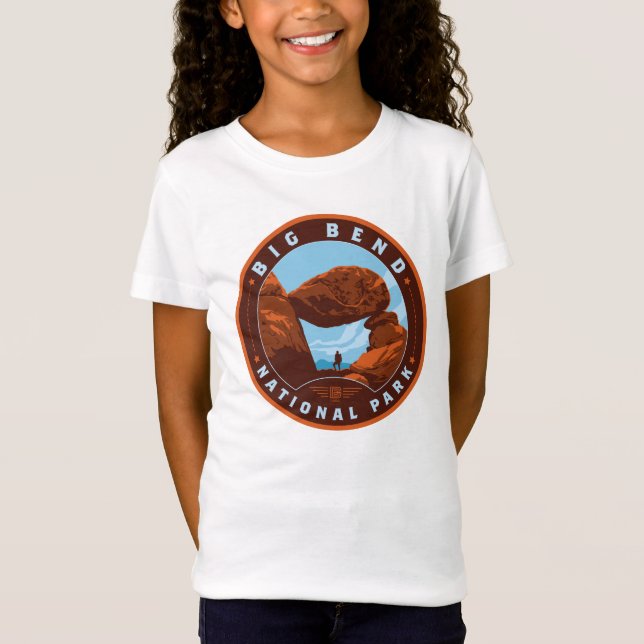Camiseta Parque nacional Big Bend (Anverso)