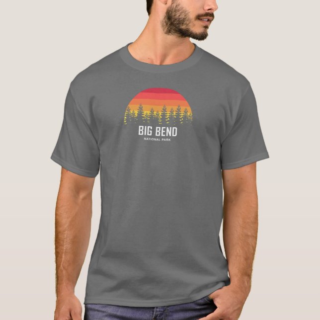 Camiseta Parque Nacional Big Bend (Anverso)
