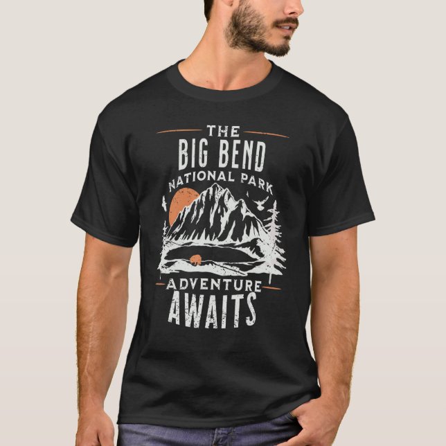Camiseta Parque nacional Big Bend (Anverso)