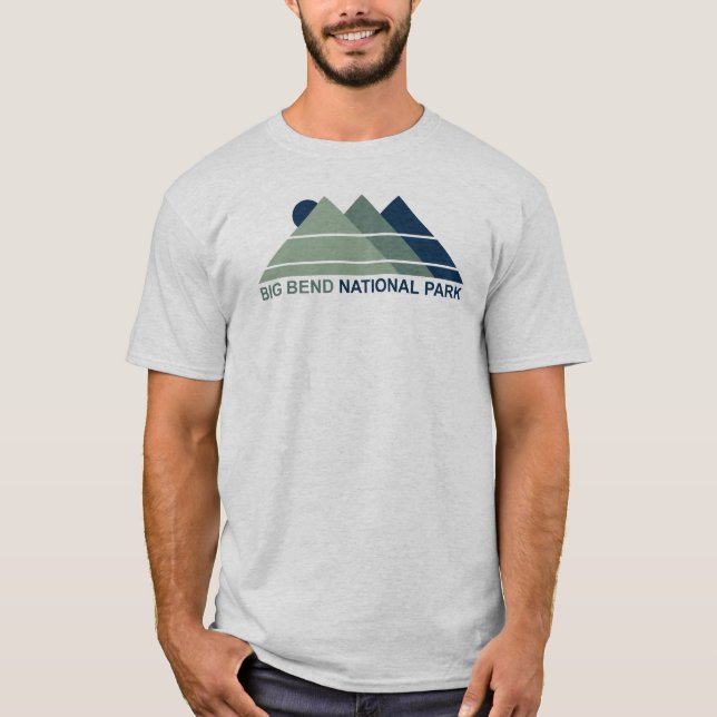Camiseta Parque nacional Big Bend (Anverso)