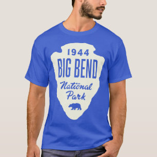 Camiseta Parque nacional Big Bend Bear Arrowhead Tan