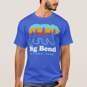 Camiseta Parque nacional Big Bend Camping Bear Texas
