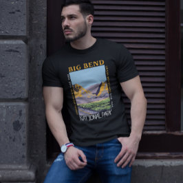 Camiseta Parque nacional Big Bend Montaña Chisos en problem