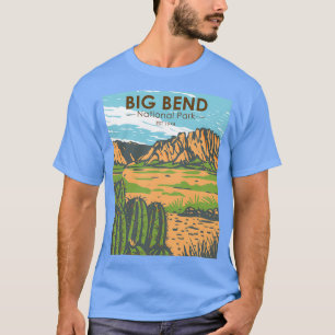 Camiseta Parque nacional Big Bend Parque nacional del desie
