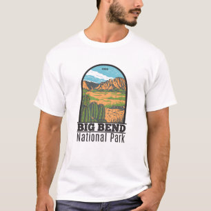 Camiseta Parque nacional Big Bend Parque nacional del desie