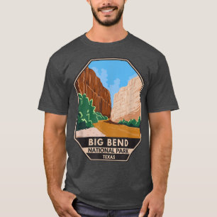 Camiseta Parque nacional Big Bend Teas Rio Grande Vintage 