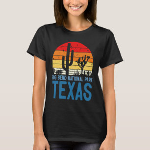 Camiseta Parque Nacional Big Bend Texas Desierto Senderismo