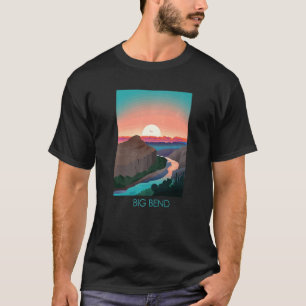 Camiseta Parque nacional Big Bend US Retro