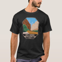 Parque nacional Big Bend Vintage de Rio Grande